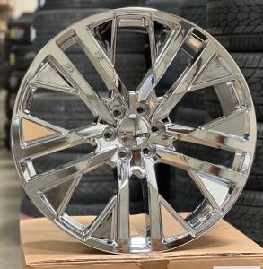 Wholesale CT2009 26 GMC Replica Rims Chrome Wheels Tires For Tahoe Silverado Sierra Escalade from china suppliers