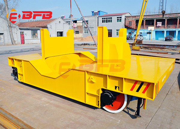 High Temperature Proof Molten Steel Ladle Transport Cart Manufacturer
