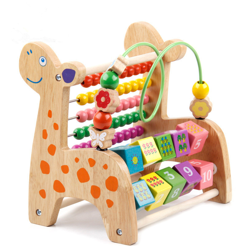 Unisex Toddler Wooden Musical Toys Baby Wooden Xylophone