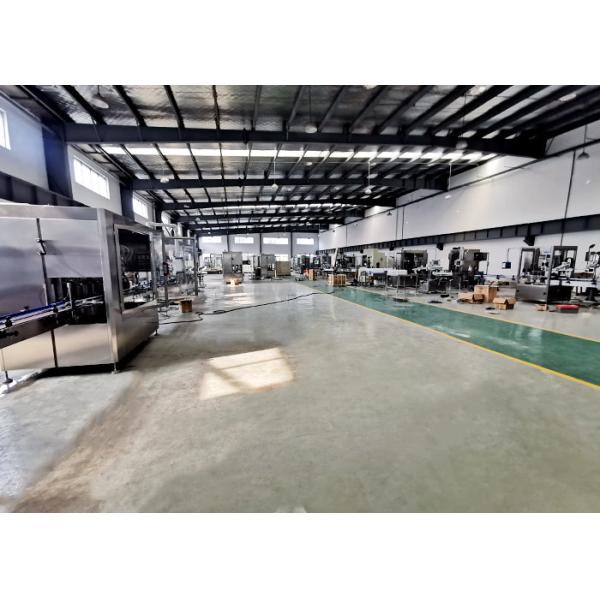 Full Automatic 4 Head Linear Washing Filling And Capping Machine