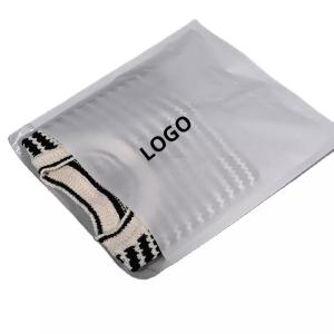 Wholesale Custom Logo Waterproof Clothing Stamped Glassine Paper Bag White Packing Pouch Envelope from china suppliers