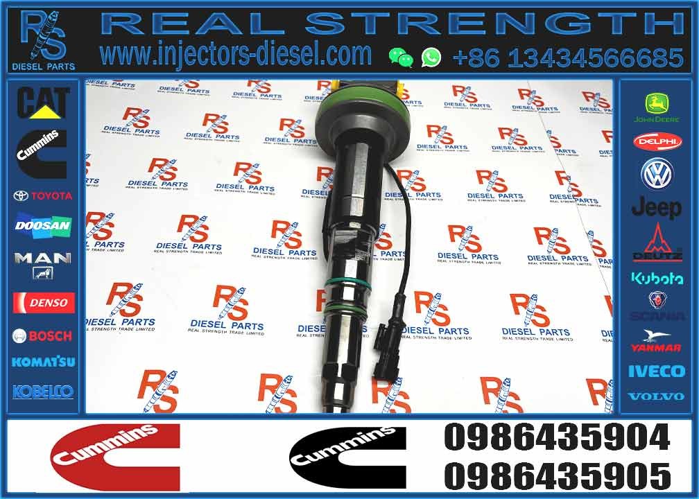 NINE Brand High Performance Diesel Injector 0986435904 Common Rail Injector 0 986 435 904