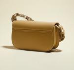 PU Leather Armpit Chain Strap Bags Purse Hasp Closure