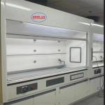 Efficient and Quiet Chemical Fume Hood Fume Cupboards With Scrubber for