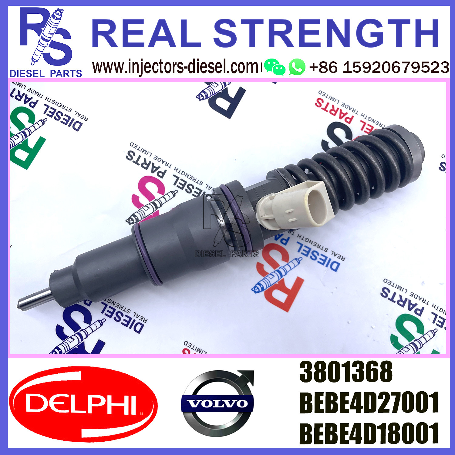 V-O-L-V injector 3801368 BEBE4D27001 Fuel Injection Injector BEBE4D27001 BEBE4D18001 E3.18 for V-O-L-V PENTA MD13
