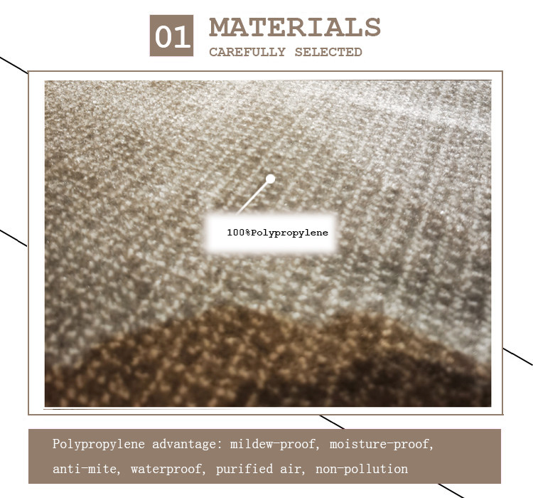 Polypropylene Home Area Rug 160cm X 230cm Cut Pile