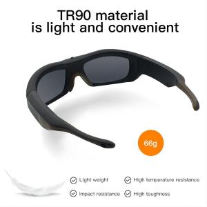 Wholesale Waterproof IPX55 Sport Video Sunglasses For Cycling, Mountaineering, Riding, Running from china suppliers