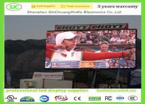 Wholesale large stadium LED Display outdoor full color P10 smd high resolution screen from china suppliers