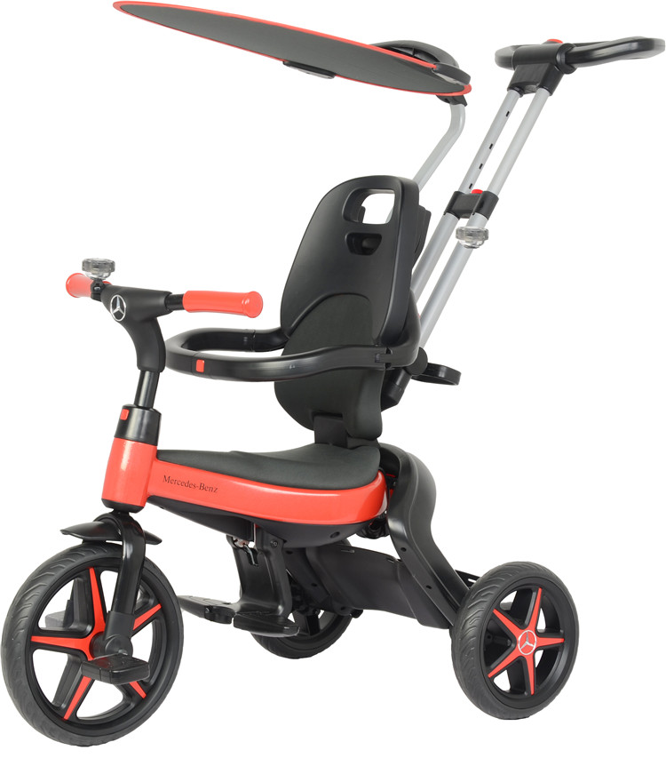Kids Foldable Three Wheel Ride On Car Tricycle with EVA Wheel Age Range 2-4 Years