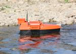Radio controlled bait boat DEVC-202 orange ABS engineering plastic