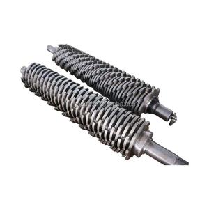 Wholesale Crusher Plastic Auxiliary Machinery High Accuracy Recycled Double Shaft Shredder Blades from china suppliers