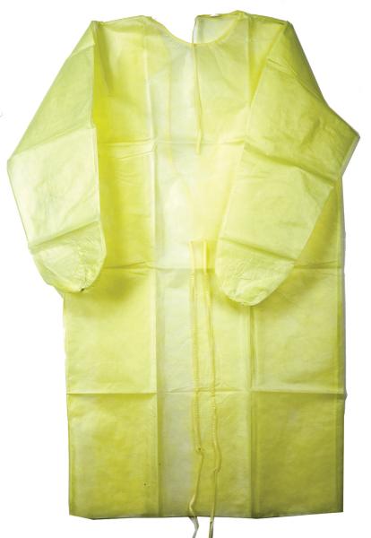 Personalized Hospital Polypropylene Isolation Plastic Disposable Gowns For
