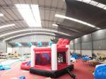 Indoor Ironman Red Inflatable Bounce House Combo Waterproof Safety Material