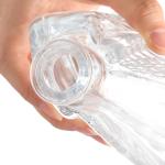500ml 750ml Shaped Liquor Bottle with Cork Made of Super Flint Glass Material