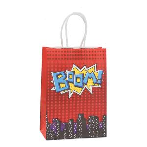 Wholesale Custom Color Accepted Kraft Paper Letter Bag for Holiday Gift and Printed Design from china suppliers