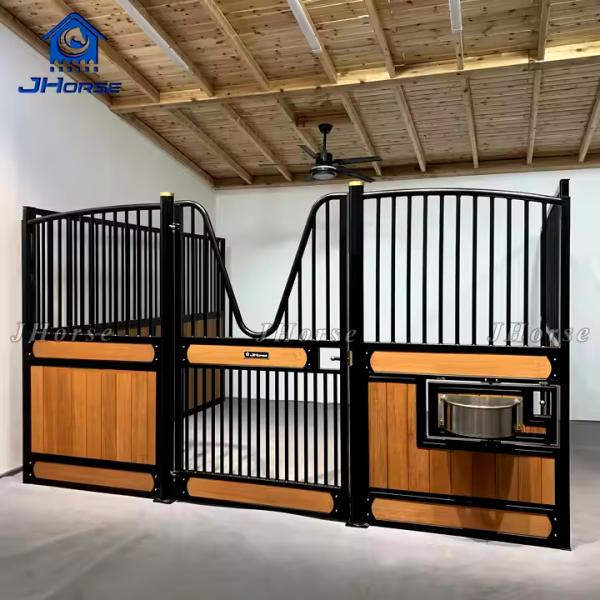 Standard Equestrian Hot Sale Bamboo Horse Stable Stall Professional Customized