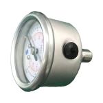 40mm All Stainless Steel Pressure Gauge Hydraulic Press 600kpa