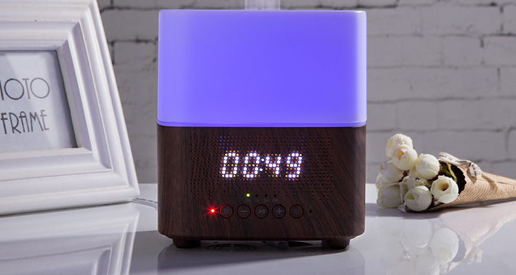 300ml Smart Aroma Diffuser Essential Oil Diffuser Alarm Clock