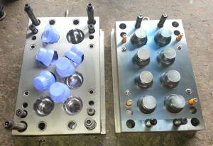 Wholesale Washing Liquid Bottle Plastic Injection Cap Mould , Injection Molding Bottle Caps from china suppliers