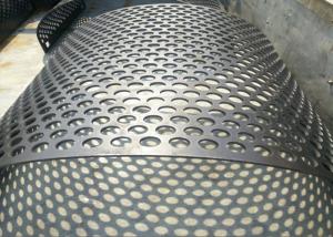 Wholesale Carbon Steel Perforated Metal Mesh Round Hole Punched Weave Style from china suppliers