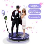 Wedding Party Selfie 360 Degree Slow Motion Photo Booth 240V 6 Person