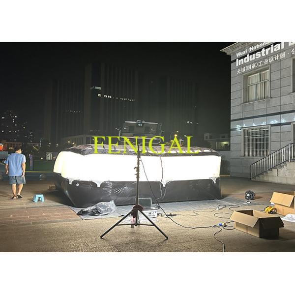 Inflatable PAD LED 1.8kw DMX Or CRMX Control For Outdoor Shoot Or Theater Lighting