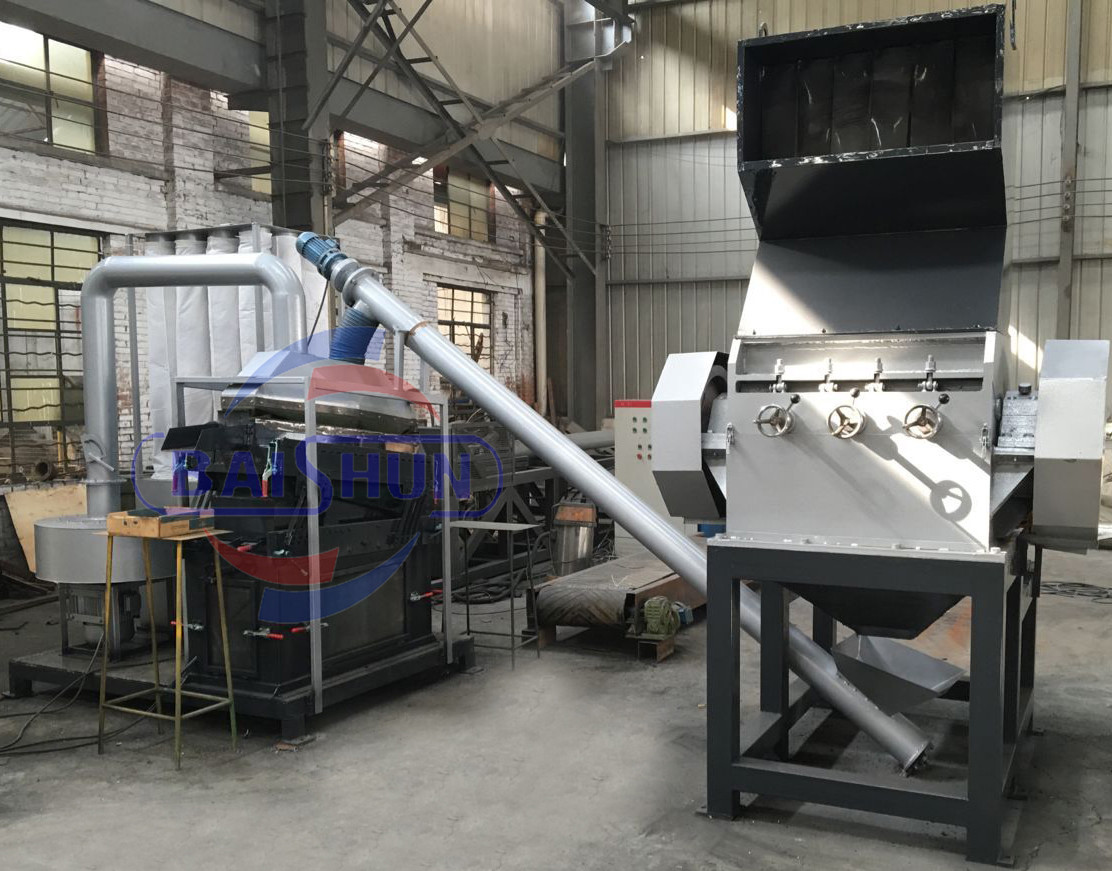 Electric Copper Wire Granulator Separator , Industrial Scrap Copper Wire Granulator