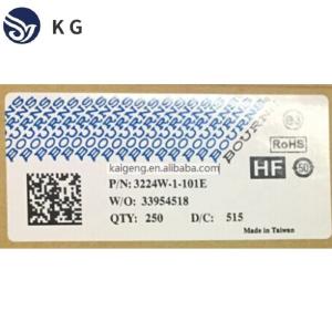 Wholesale 3224W-1-101E Ic Capacitor Trimmer Potentiometer 100Ohm 250mW from china suppliers