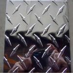 JIS 3003 Aluminum Checkered Plate 1000mm Polished Aluminum Diamond Plate Sheet