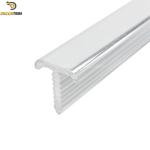 Aluminum 6063 T Shaped Transition Strip , Floor Divider Strip 10mm Width