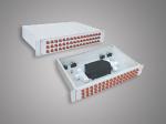 48 ports 2U 19'' Cold-rolled steel Fiber Optic Terminal Box