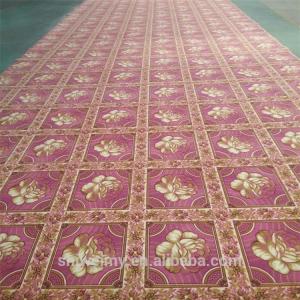 Wholesale Needle punched Polyester non-woven fiber printed carpet from china suppliers