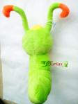 Plush Caterpillar Stuffed Toy Insect Green Toy Holiday Gift Present 35cm Hanging