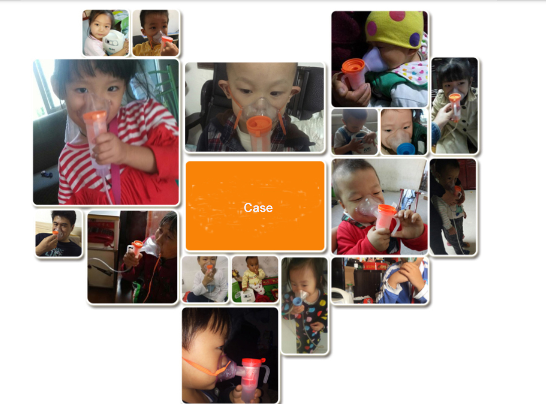 On sales high quality 608D colorful inhaler portable nebulizer with waterdrop design