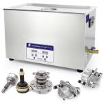 Digital 30L 600W 40KHz Benchtop Ultrasonic Cleaner , JP -100S ultrasonic parts