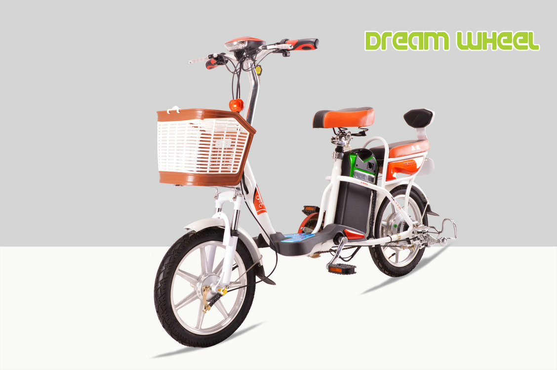 48 Vlot 250W Pedal Assist Bicycle 12Ah Lithium Electric Bike Lightweight
