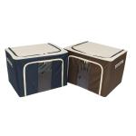 Waterproof Large Collapsible Fabric Storage Bins Stackable Ultralight ISO9001