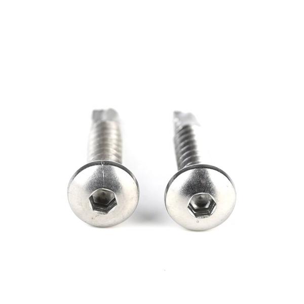 Customized Stainless Steel Hex Socket Pan Head Self Drilling Screw for Your