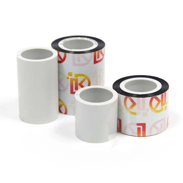 Adhesive Thermal Transfer Ribbons 55mm Width 500m Length Premium Wax Resin