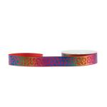 Personalized Rainbow Colored Ribbon , 13mm Polyester Grosgrain Ribbon