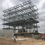 1 - 6 Floors Prefab Multi Storey Steel Building Q355b Q235b With Good Insulation