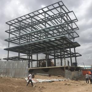 Wholesale Prefabricated Steel Fabrication Buildings Q355b Q235b Steel Prefab Buildings from china suppliers