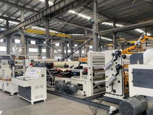 Wholesale Silicone Coated Release Liner Paper Extrusion Coating Laminating Machine from china suppliers