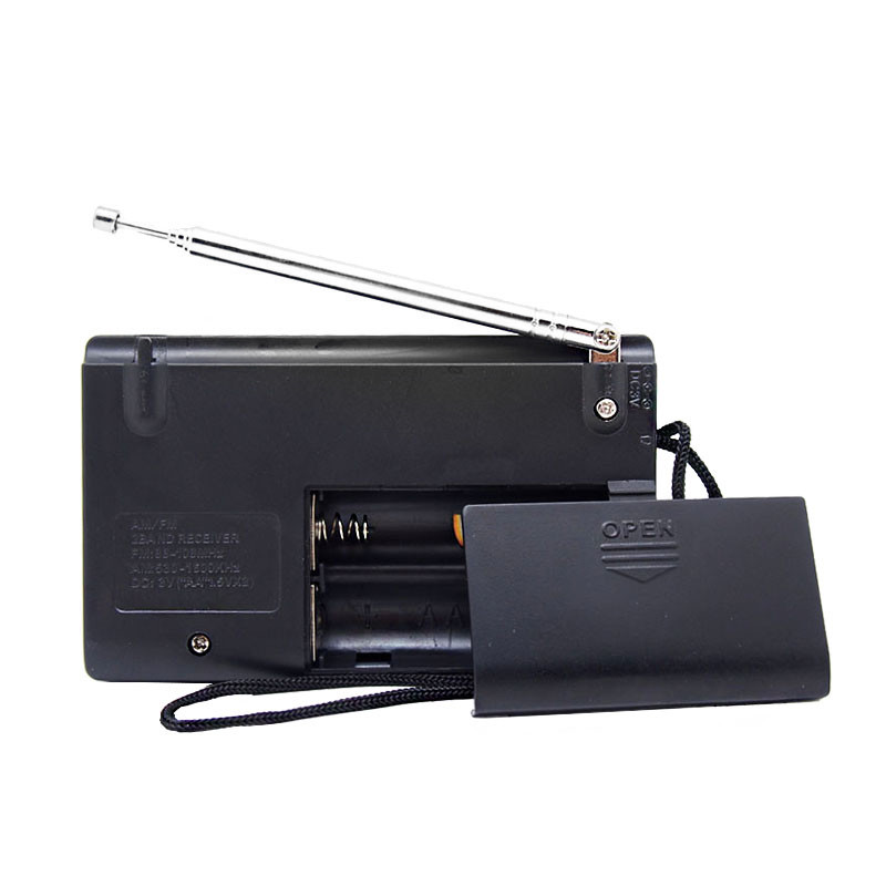 Best Selling AM525 Small Battery Powered AM FM Radio Two Band Built In Speaker Vintage Portable