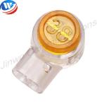 Yellow Lid Transparent Bottom 110 Wiring Blocks HJKT1 Male Female Wire