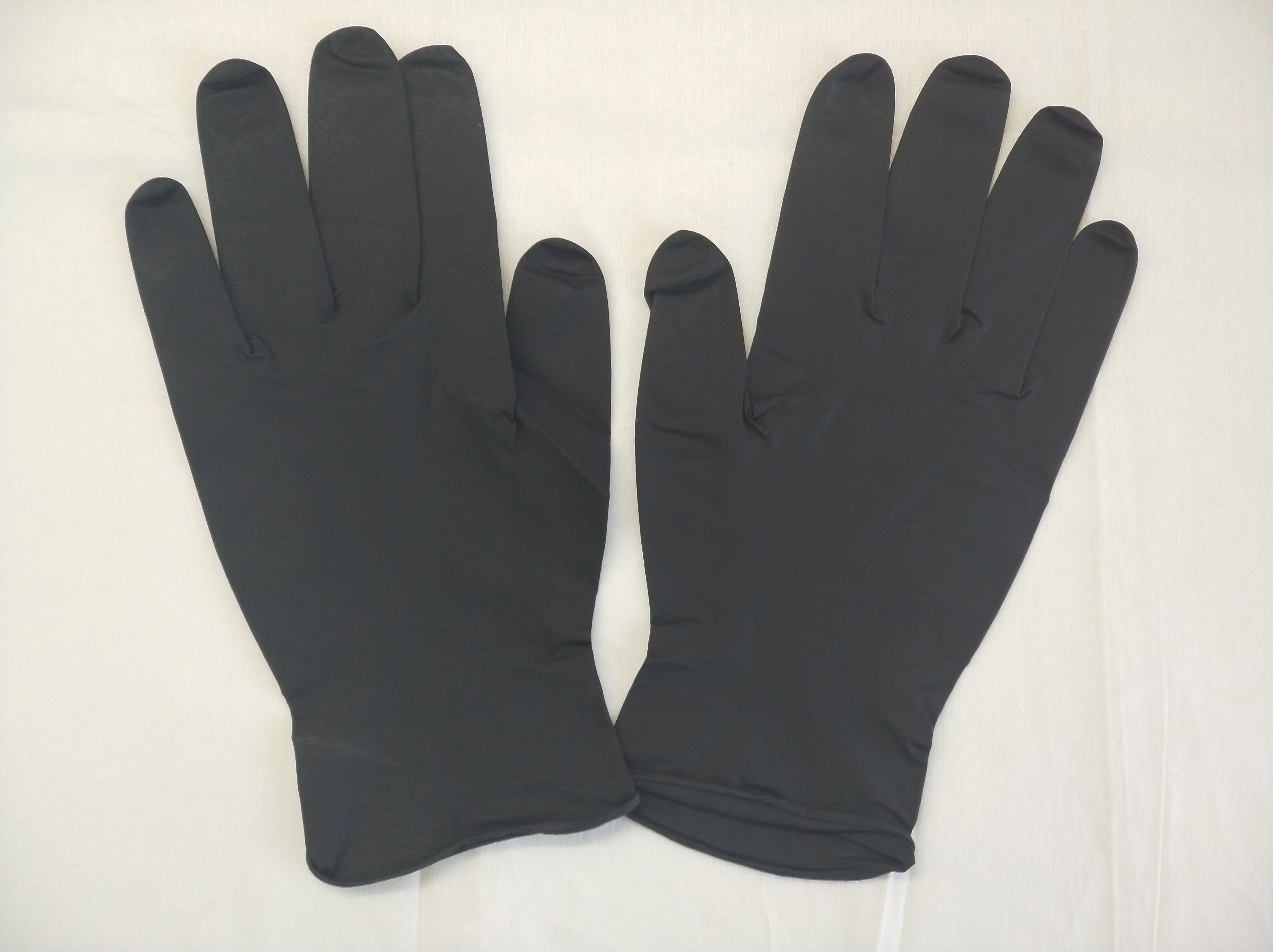 Durable Non Sterile Disposable Nitrile Gloves Powder Free 240mm Length