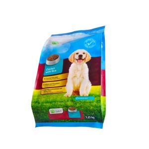 Wholesale Plastic Animal Feed bag, aluminium foil bag, back seal bag for pet food packaging 1.25 KGS from china suppliers