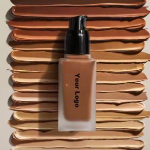 Wholesale High Quality for Black Women Dark Skin Custom Cream Foundation Private Label Vegan Make up Foundation from china suppliers