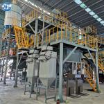 Durable Dry Mortar Equipment Dry Valve Type Automatic Putty Mortar Production