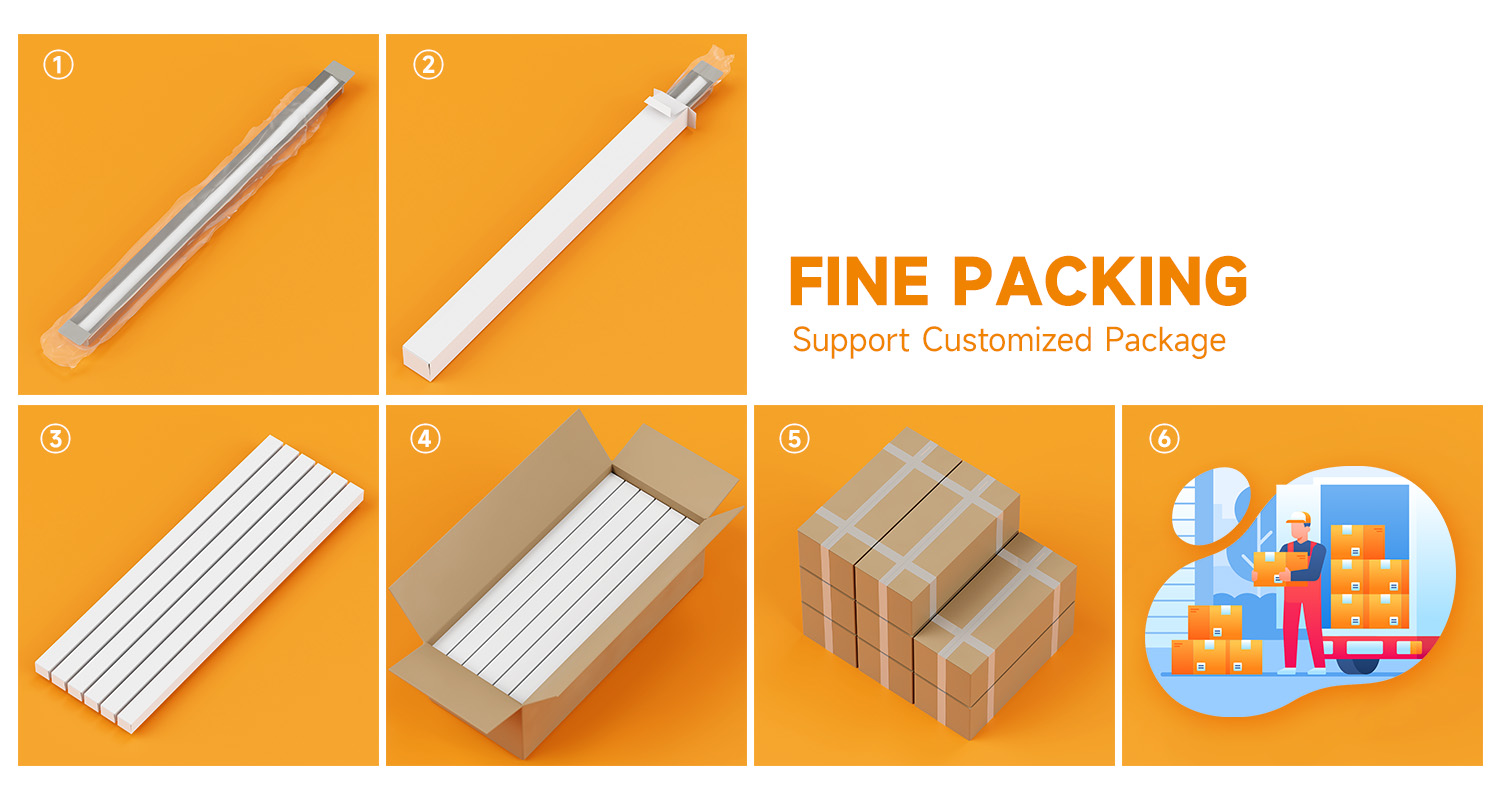 Oblique LED Line Light Separation Design 3000k / 4000k A2Q06